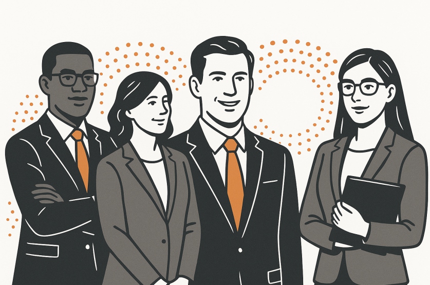 Client testimonials legal concept